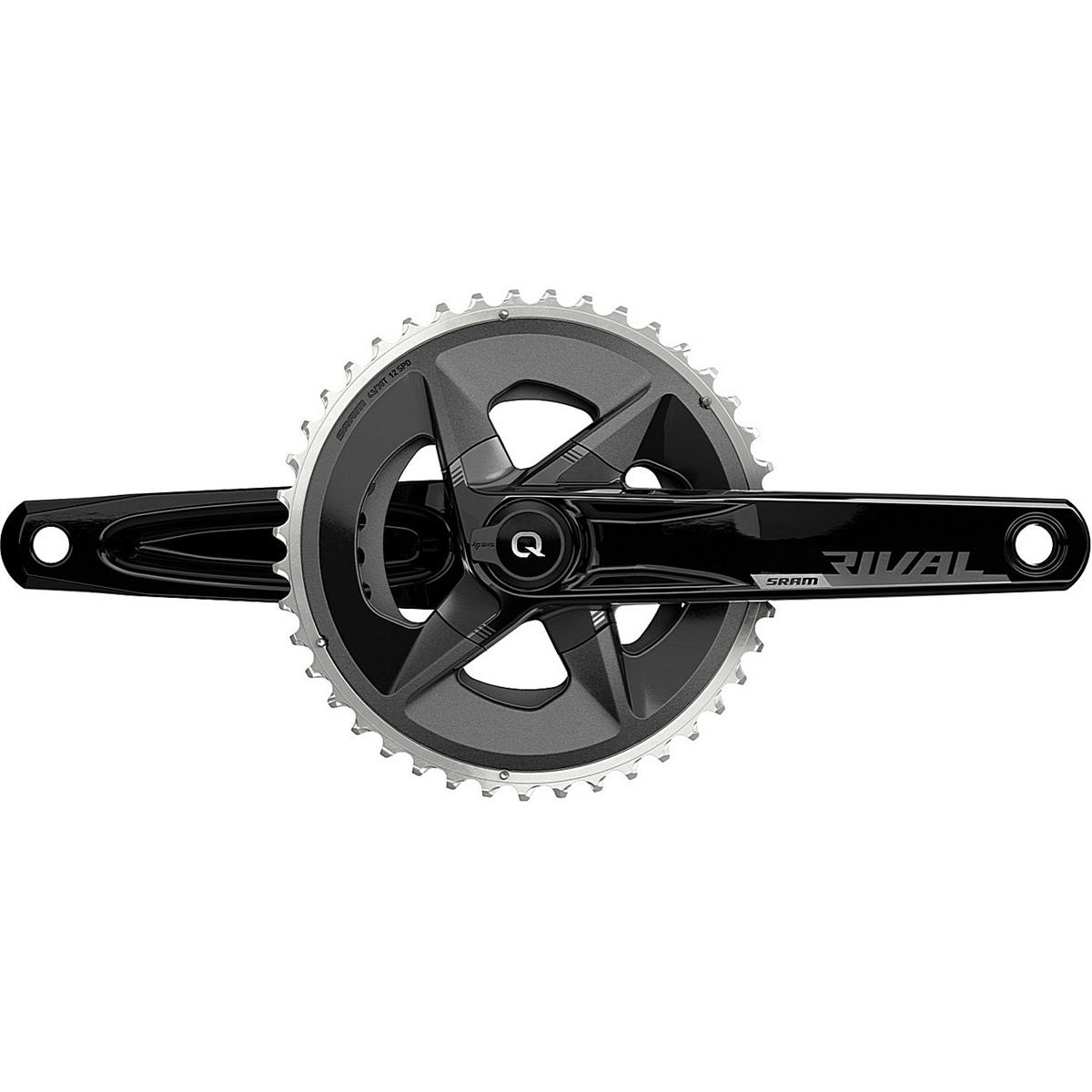 0710845864810 - Quarq Rival AXS Wide Kurbel 165mm 43-30T mit Powermeter ohne DUB Innenlager