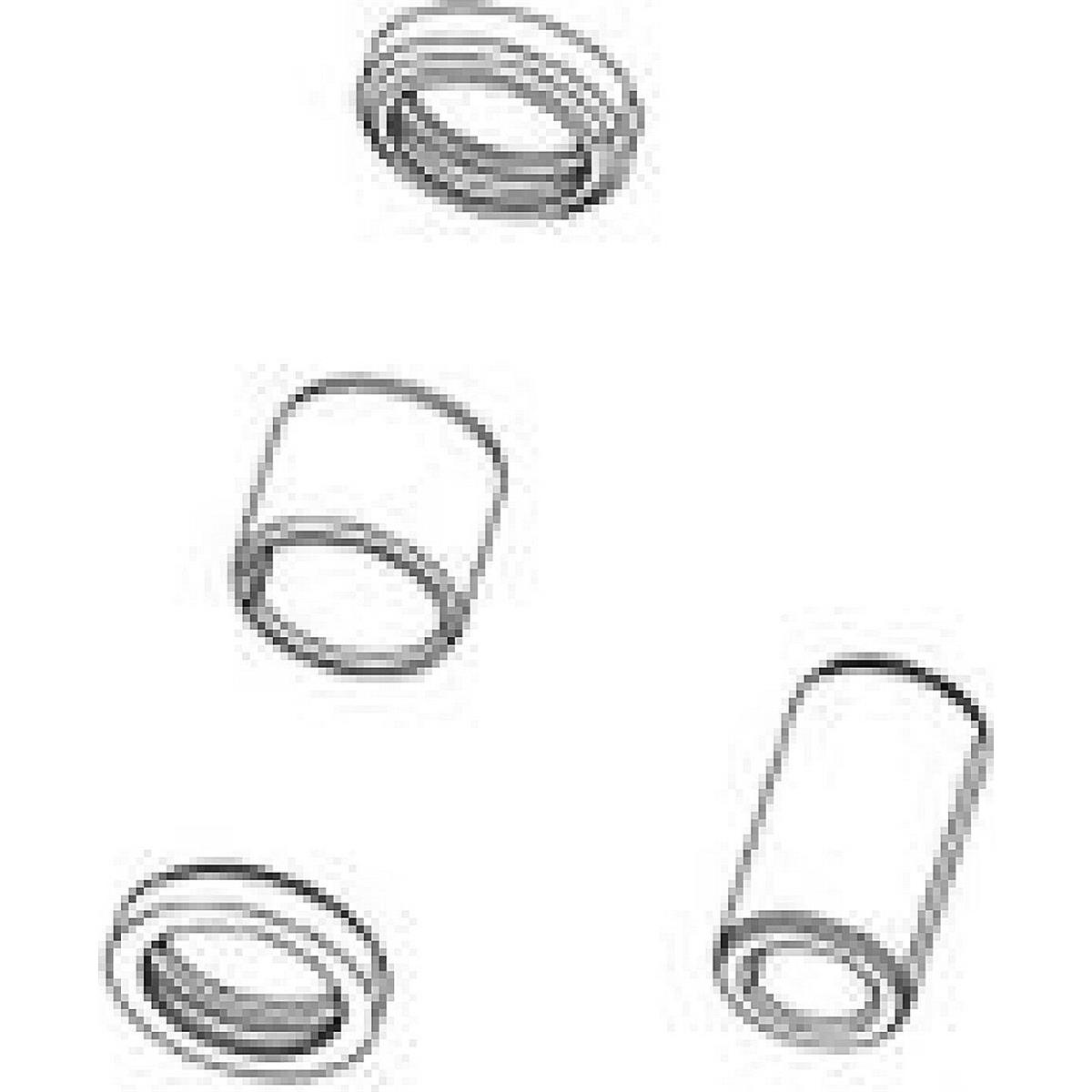 0710845868252 - Set von Stoßdämpferbuchsen 8x336 mm - 3 Stück Hochwertig 0710845868252 - Set von Stoßdämpferbuchsen 8x336 mm - 3 Stück Hochwertig