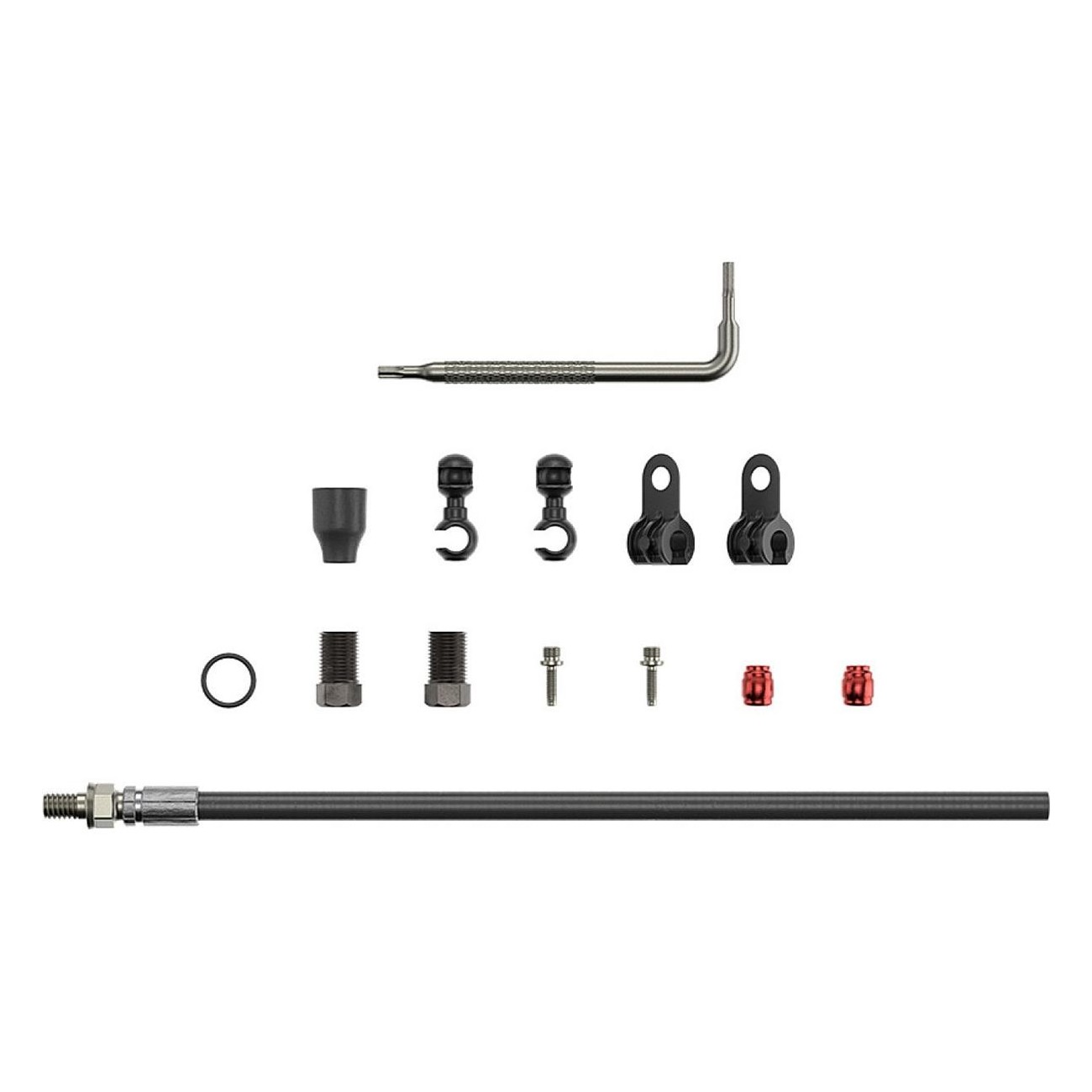 0710845882203 - Schwarze Hydraulikleitung für und Avid Scheibenbremsen - MTB Kompatibel