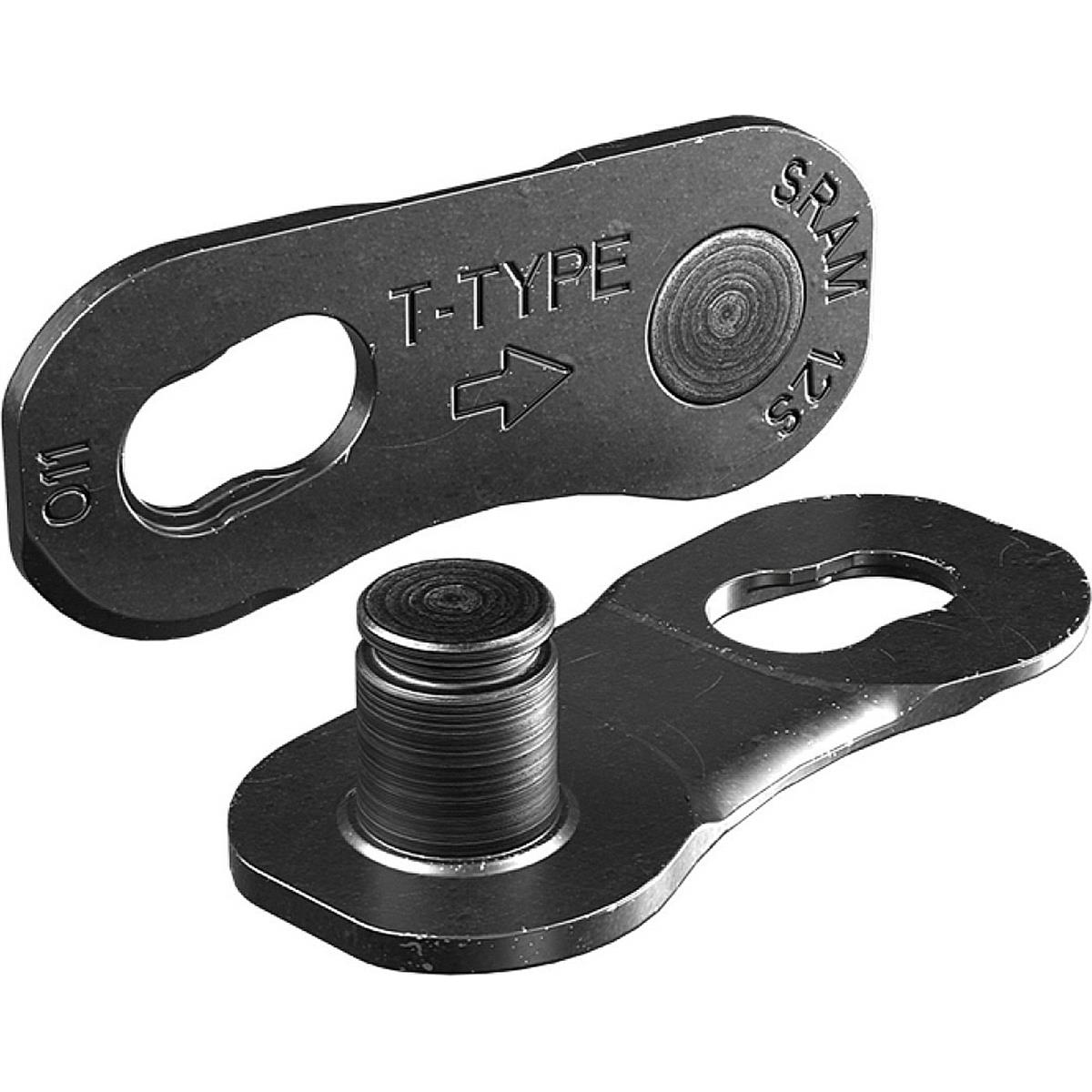 0710845886195 - Power Lock T-Type Schloss für 12-fach Ketten 4er Pack schwarze PVD-Beschichtung 0710845886195 - Power Lock T-Type Schloss für 12-fach Ketten 4er Pack schwarze PVD-Beschichtung