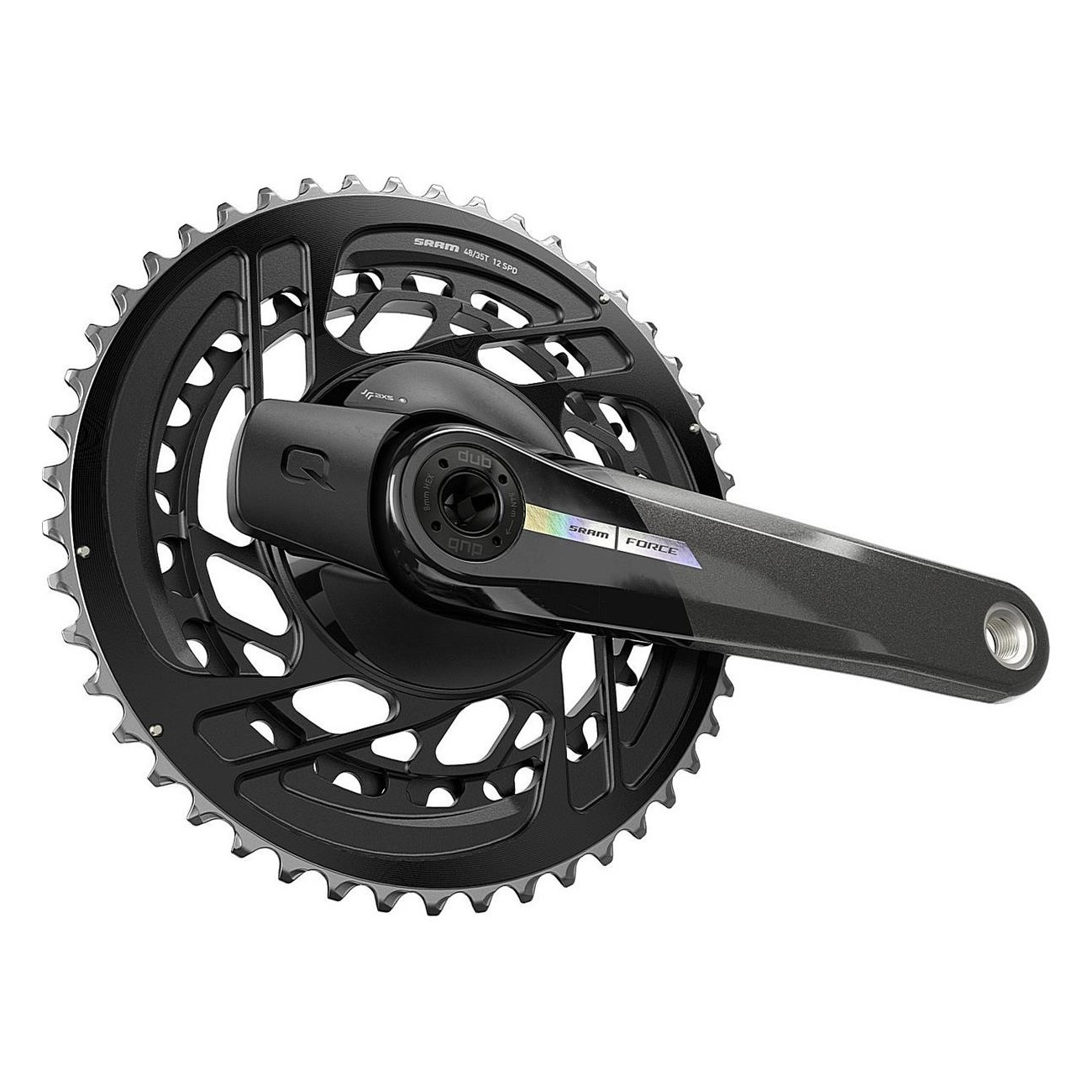0710845891571 - Quarq Force AXS 48-35T DM 165mm mit Powermeter ohne DUB Innenlager 0710845891571 - Quarq Force AXS 48-35T DM 165mm mit Powermeter ohne DUB Innenlager