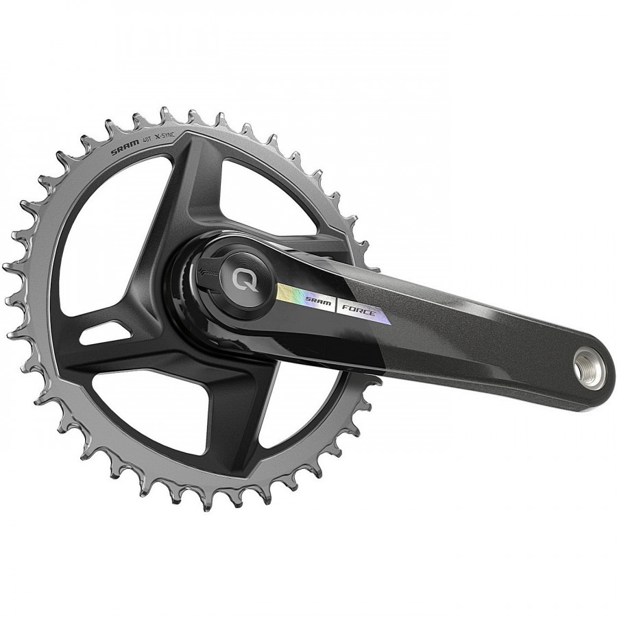 0710845891663 - Sram Quarq Force AXS 46-33T DM 1725mm mit integriertem Powermeter ohne DUB