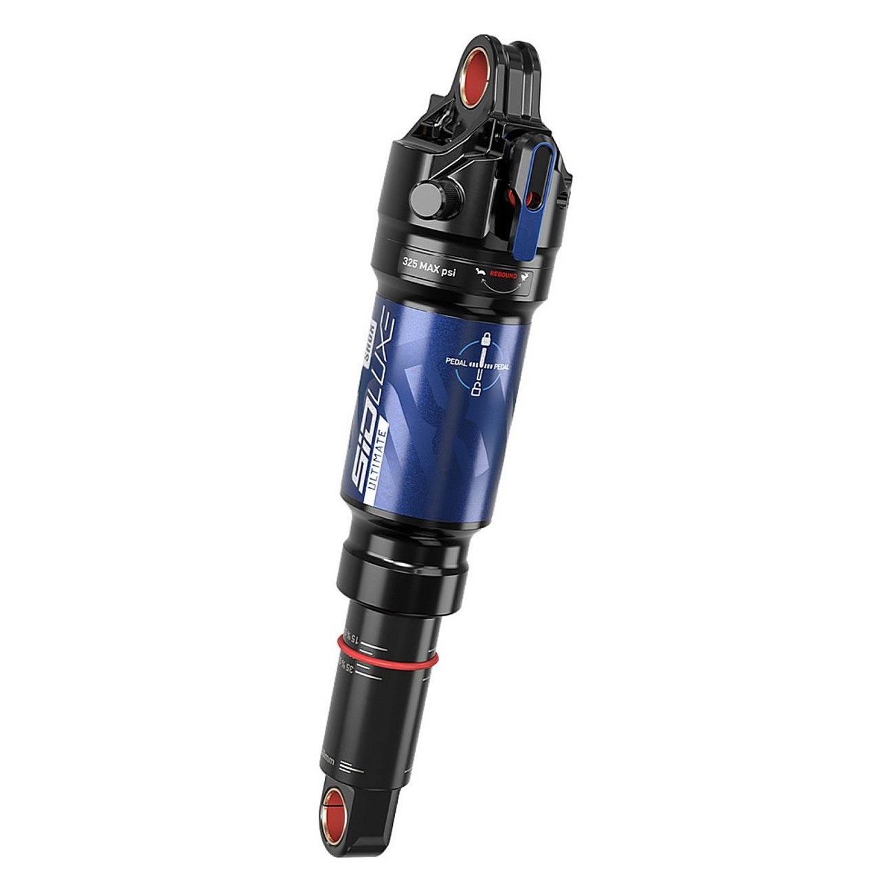0710845893100 - Rockshox SIDLuxe Ultimate 3P Dämpfer - Remote Outpull (165x425 mm) Solo Air