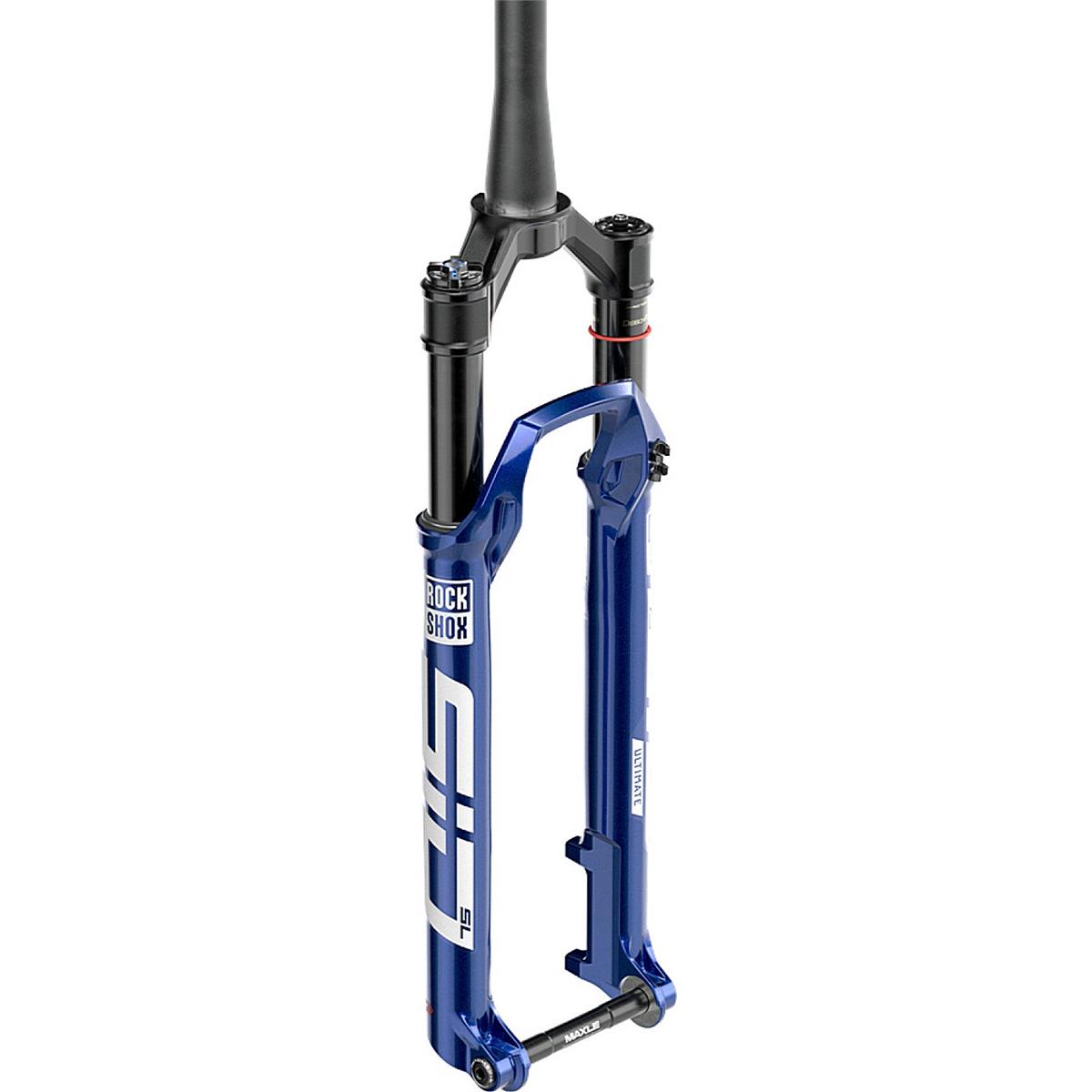 0710845894367 - Rockshox SID SL Ultimate Race Day 29 XC Gabel 100mm Blau 32mm Rahmen 44mm Offset Boost 15x110