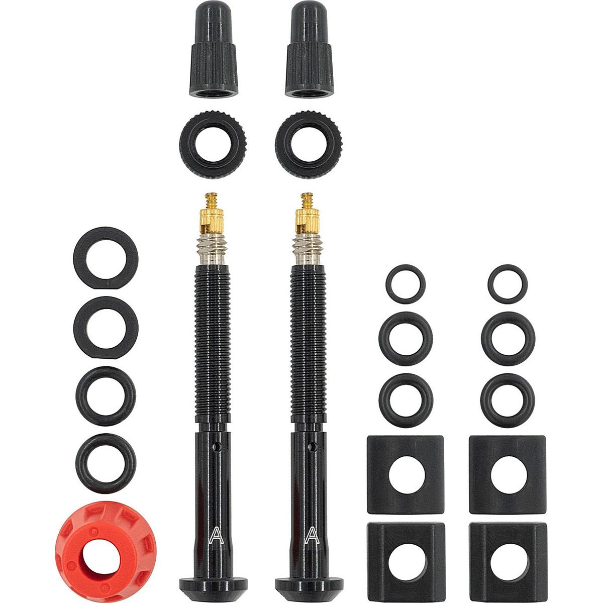 0710845901164 - Sram Quarq Tyrewiz Ventile - Set mit 2 Stück Länge 1-82 mm