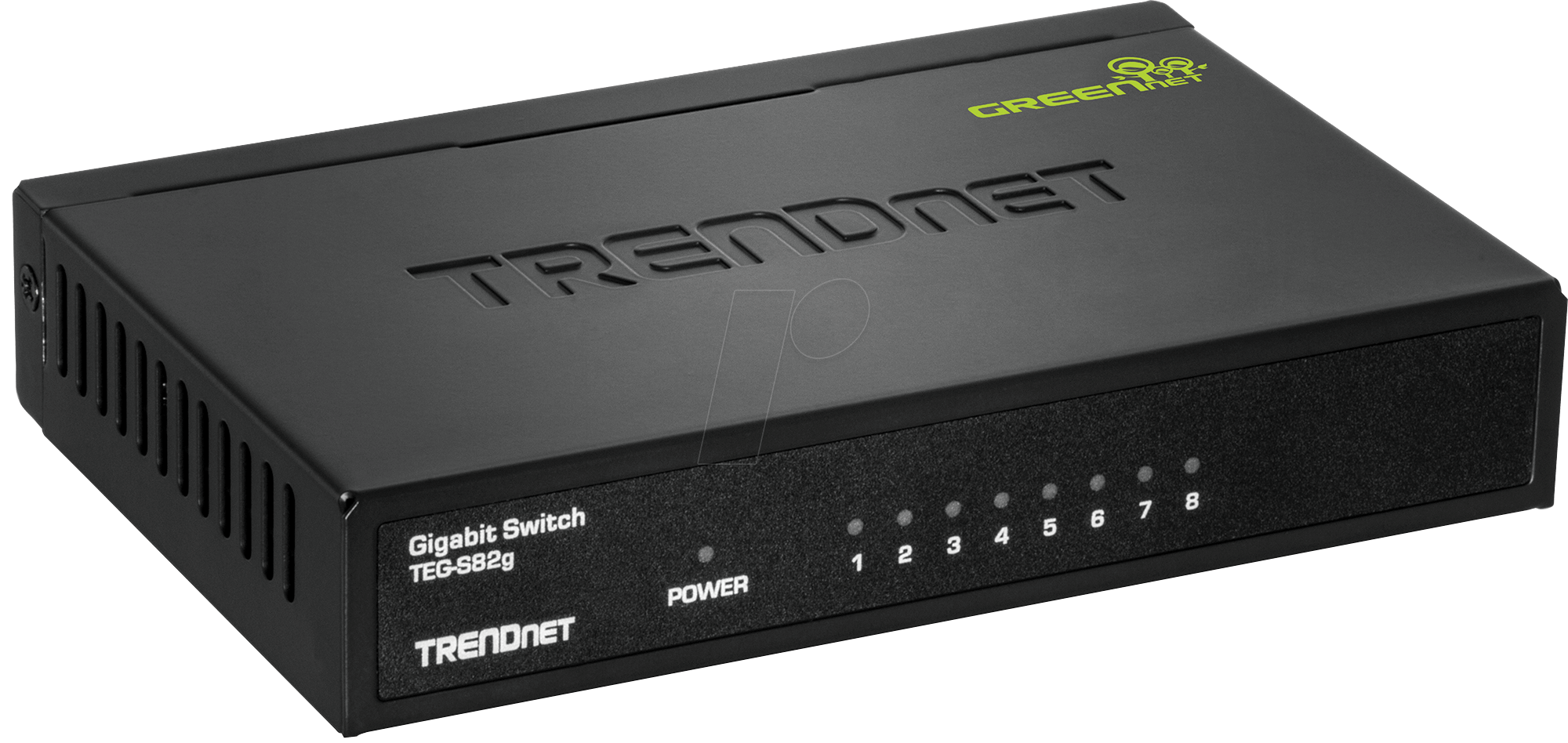 0710931140057 - TRENDnet TEG S82g 8-Port Gigabit GREENnet Switch - Switch - 8 Anschlüsse