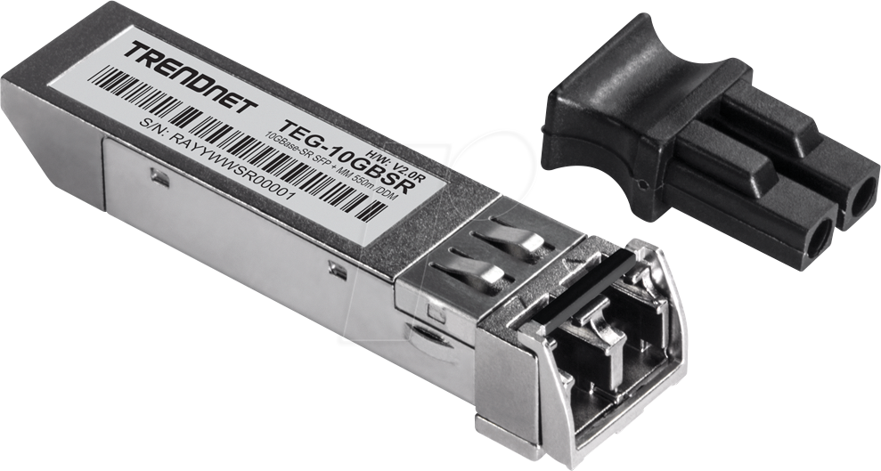 0710931140170 - TRENDnet TEG 10GBSR - SFP+-Transceiver-Modul - 10 GigE - 10GBase-SR - LC Multi-Mode - bis zu 550 m