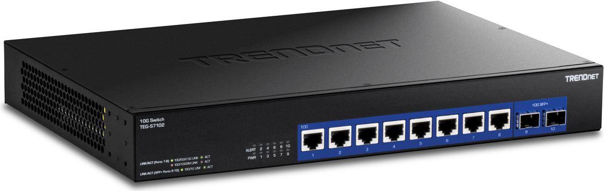 0710931141108 - TRN TEG-S7102 - Switch 10-Port 10 Gigabit Ethernet SFP+