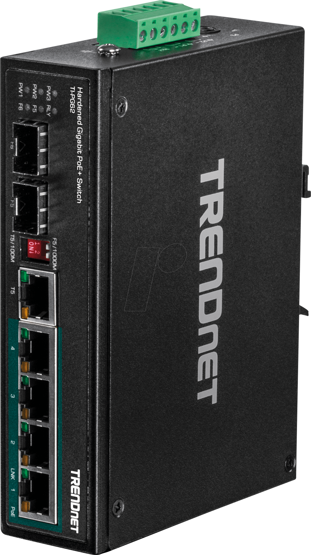 0710931160604 - TrendNet 21221279 TI-PG62 Industrial Ethernet Switch 10   100   1000 MBit s