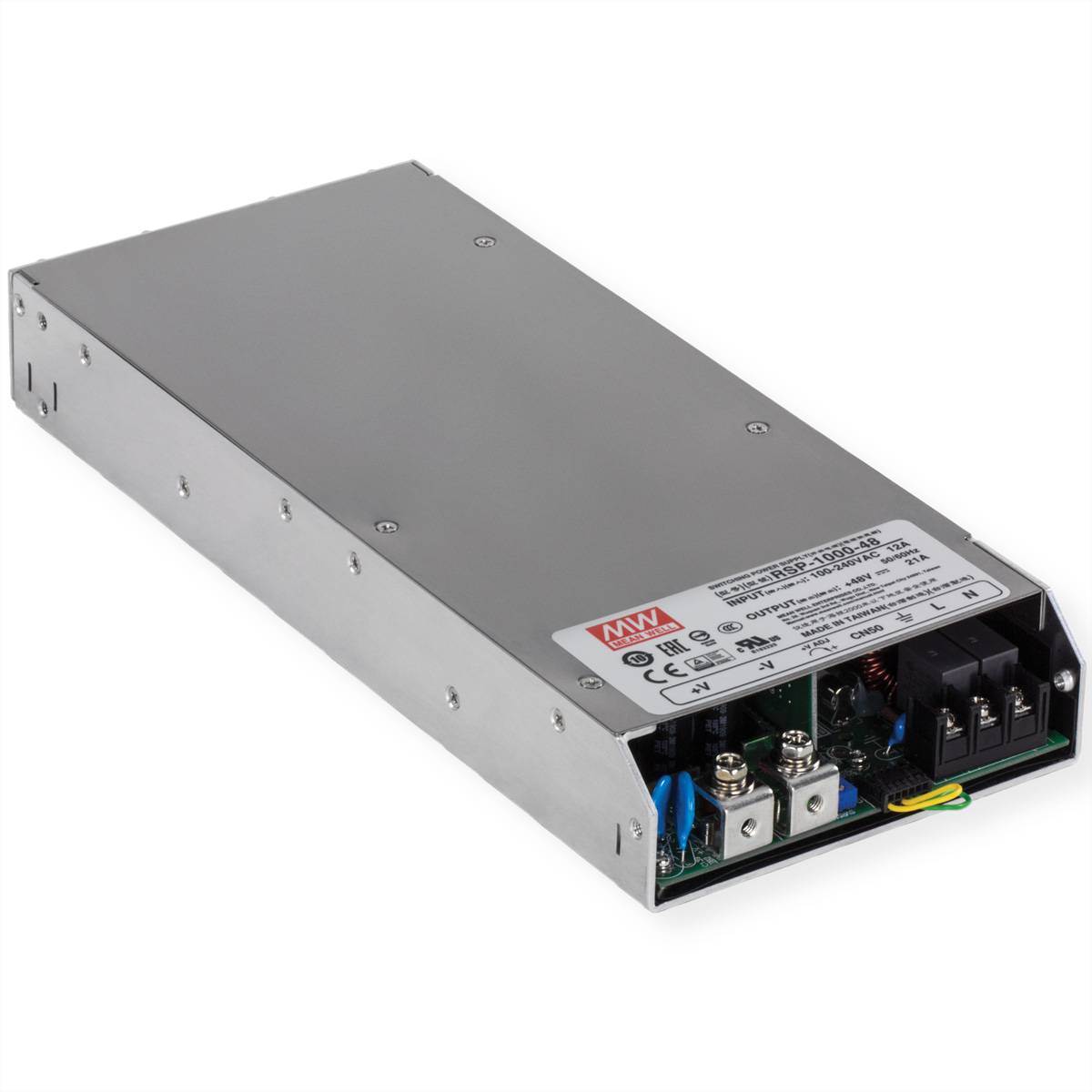 0710931161915 - TRENDnet TI-RSP100048 - power supply - 1000 Watt - TAA Compliant Netzteile - 1000 Watt - ATX - 80 Plus