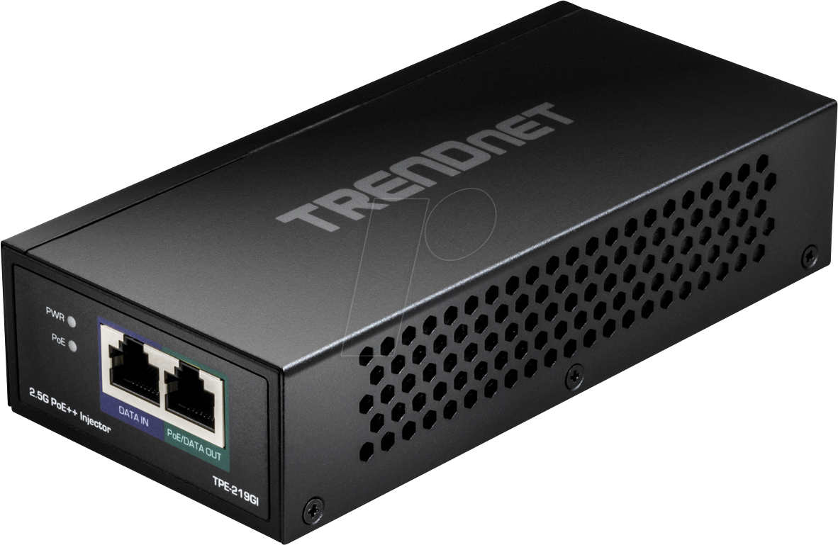 0710931162752 - TRN TPE-219GI - Power over Ethernet (PoE++) Injektor 25 Gigabit Ethernet