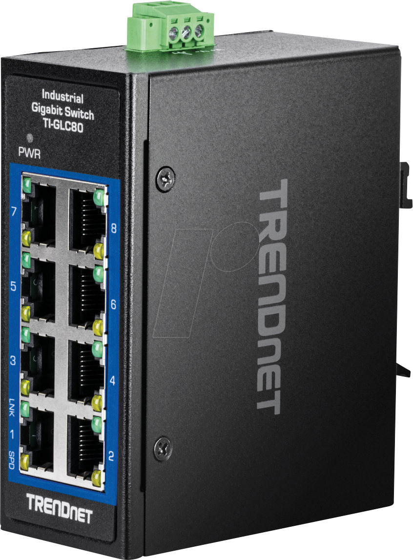 0710931162837 - TRN TI-GLC80 - Switch 8-Port Gigabit Ethernet