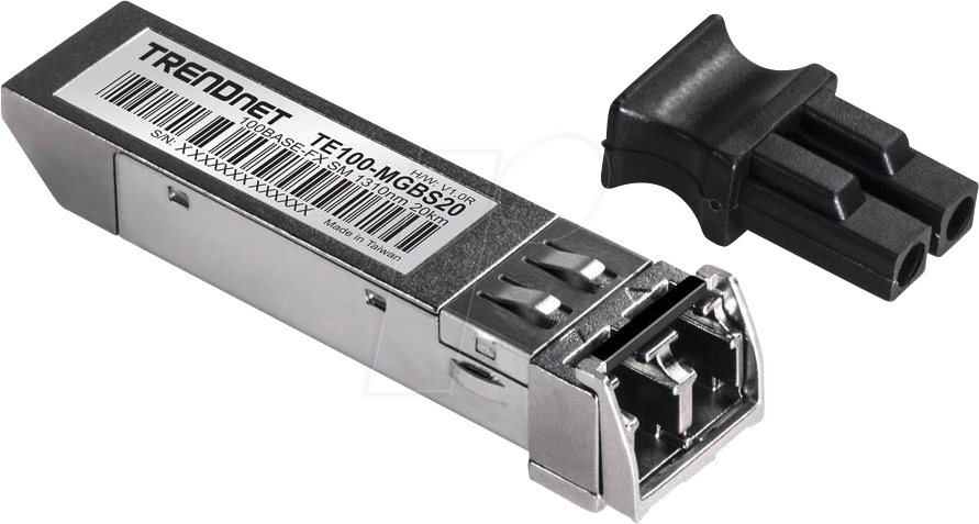 0710931502046 - TRENDnet TE100-MGBS20 - SFP (Mini-GBIC)-Transceiver-Modul - 1GbE - 1000Base-LX Fibre Channel - LC Single-Modus - bis zu 20 km