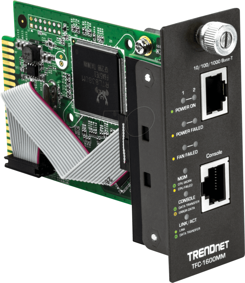 0710931504026 - TRENDnet TFC-1600MM - Fernverwaltungsadapter - 100Mb LAN RS-232 - 100Base-TX - für TFC-1600