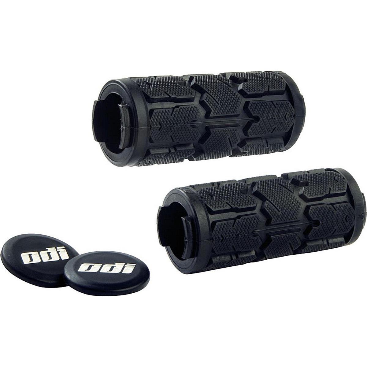 0711484102752 - MTB Griffe Rogue Lock-On Schwarz 130mm - Ohne Klemmen Komfort und Stoßdämpfung