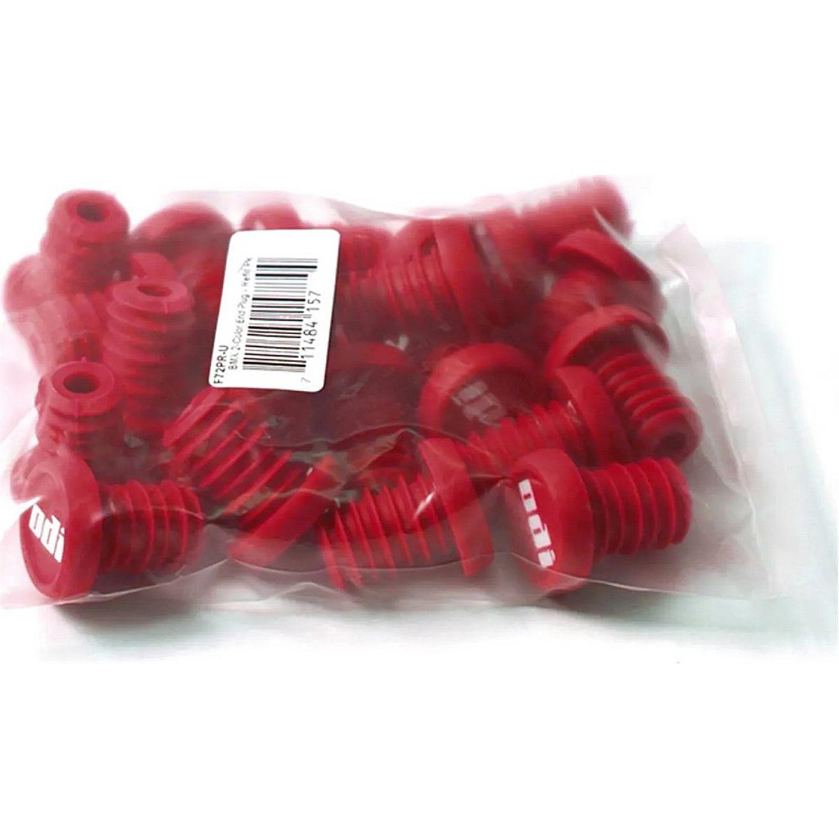 0711484157806 - Odi BMX End Plug Nachfüllpack Rot - 20 Stück aus Kunststoff