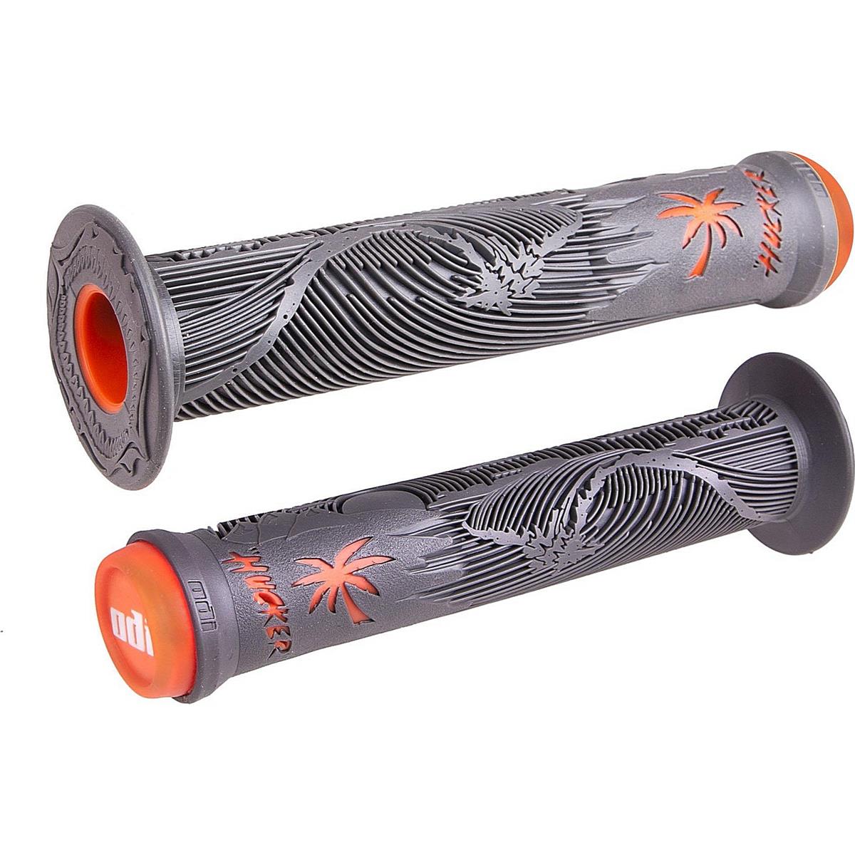 0711484190681 - BMX Griffe Hucker Signature 160mm Graphit-Orange - So Cal Design von Mike Hucker Clark