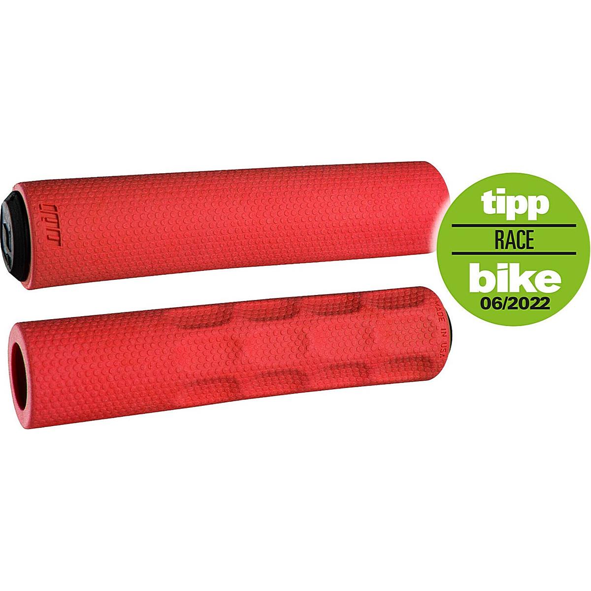 0711484190803 - MTB Griffe Odi F-1 Vapor Rot 130mm - Komfort und Leichtigkeit mit AIRE