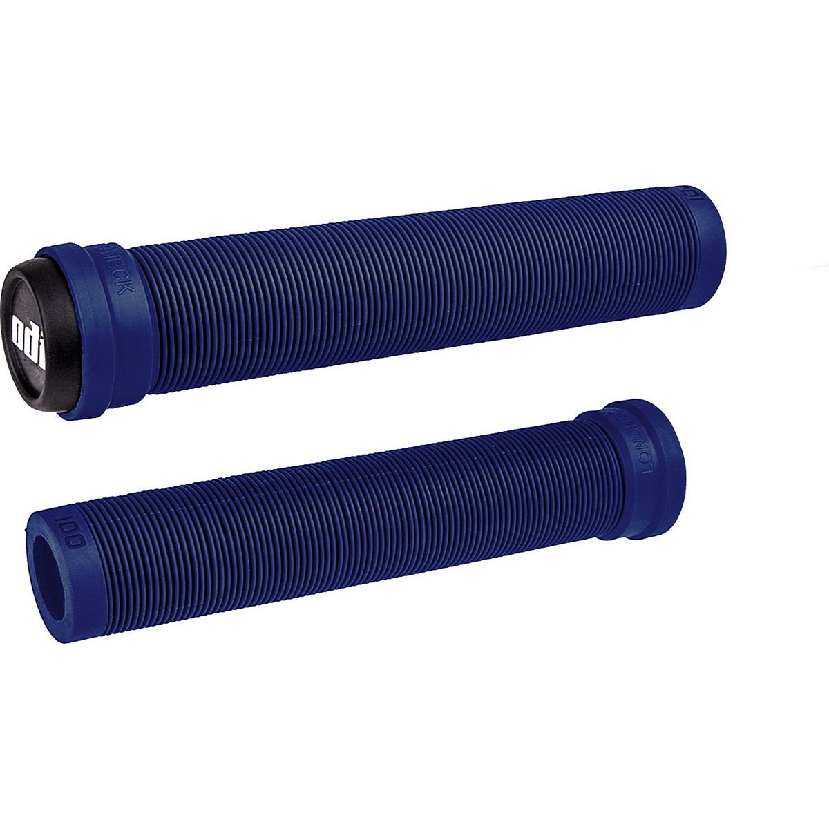 0711484192791 - BMX Longneck SLX Griffe ohne Flansch Blau Navy 160mm - Komfortable Rillenform