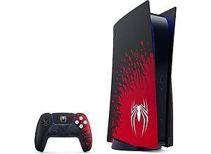 0711719572831 - PlayStation 5 825 GB [Marvel’s Spider Man 2 Limited Edition inkl Wireless Controller ohne Gutschein] schwarz