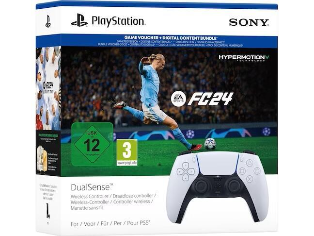 0711719577249 - zzzArtikeloffline Playstation 5 DualSense Wireless-Controller white inkl EA FC24 Bundle