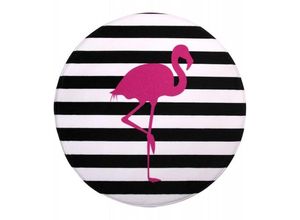 0711841531836 - Badteppich rund Flamingo Ø 80 cm