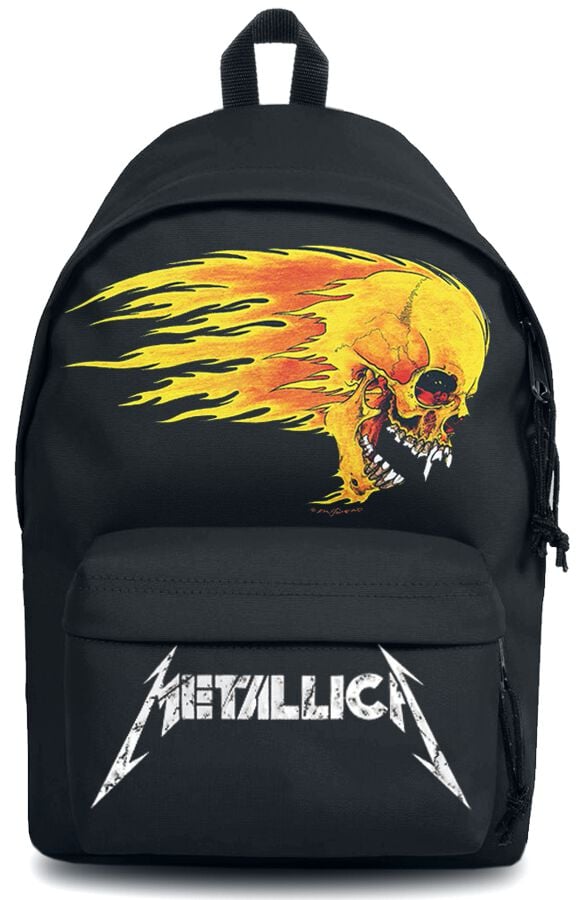 0712198719151 - Metallica Pushead Flame Rucksack schwarz