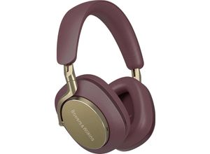 0714346342648 - BOWERS & WILKINS Bluetooth-Kopfhörer Px8 Kopfhörer rot (königliches burgunderrot) Bluetooth Kopfhörer