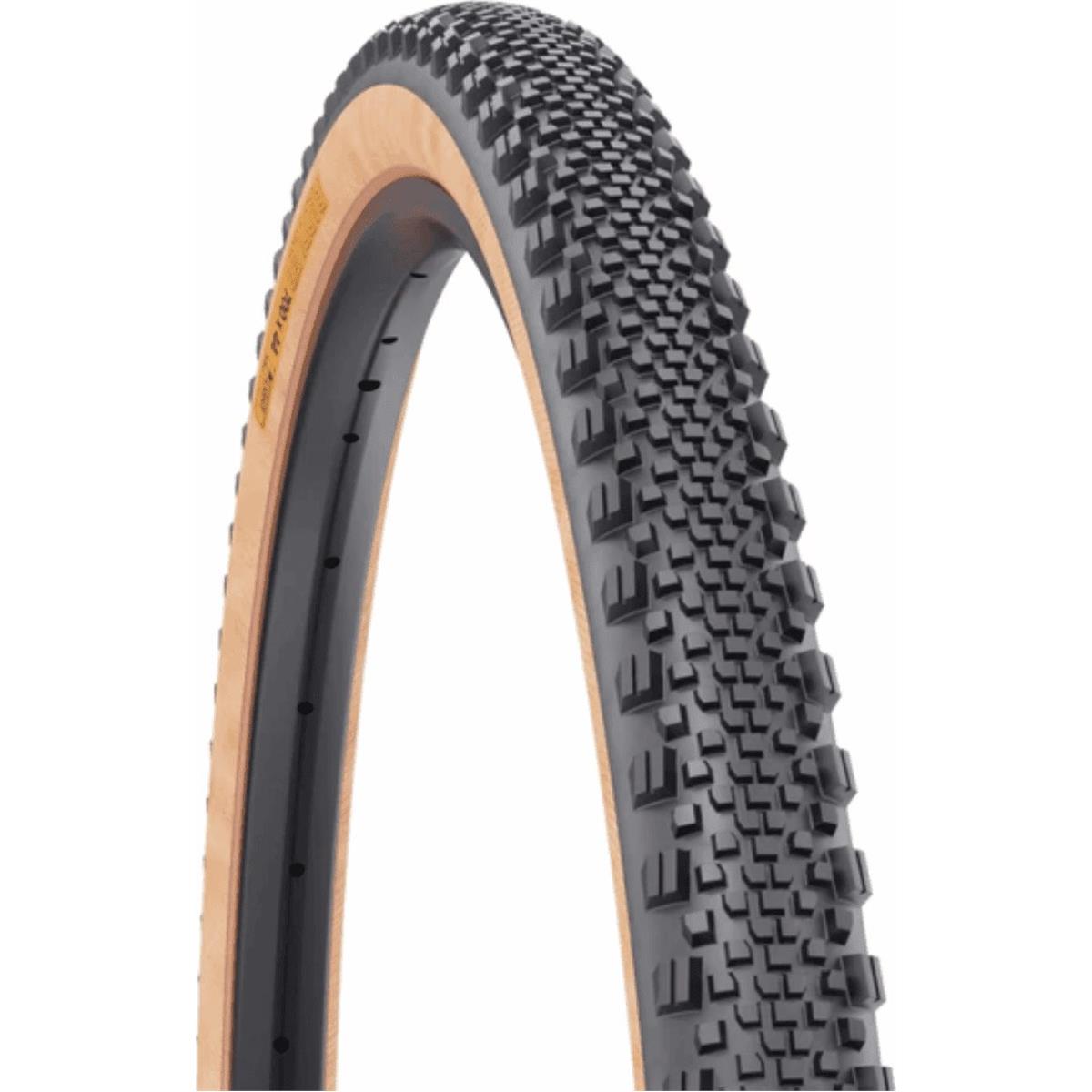 0714401108288 - Gravelreifen 700x44 Tubeless Ready Schwarz Braun - Schnell und Aggressiv