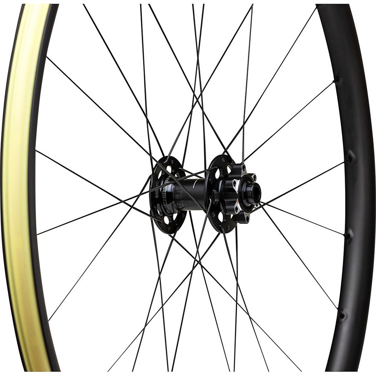 0714401452534 - Vorderrad CZR i23 x 700 - 12x100mm 28 Löcher Centerlock Carbon für Gravel und Adventure Road