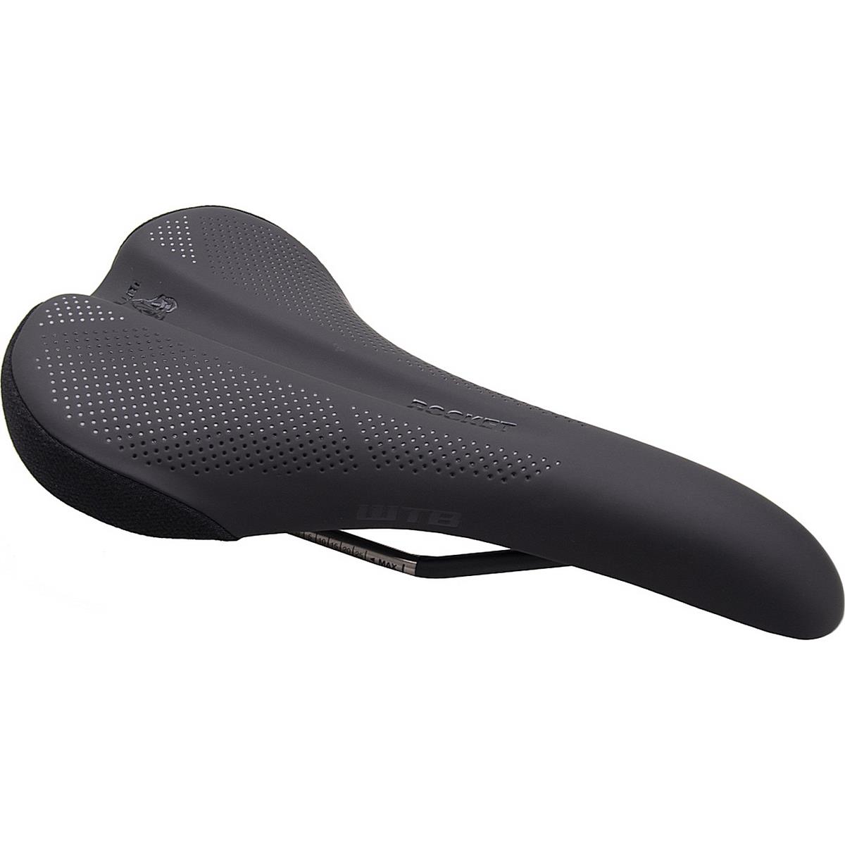 0714401655928 - Mittlere Rocket Titanium Sattel für MTB und Gravel Vielseitig und Leicht 265x142 mm Schwarz