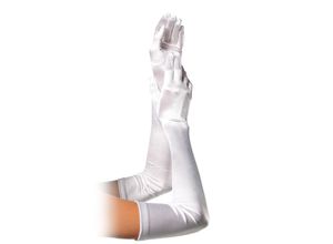 0714718002477 - Lange Satin-Handschuhe