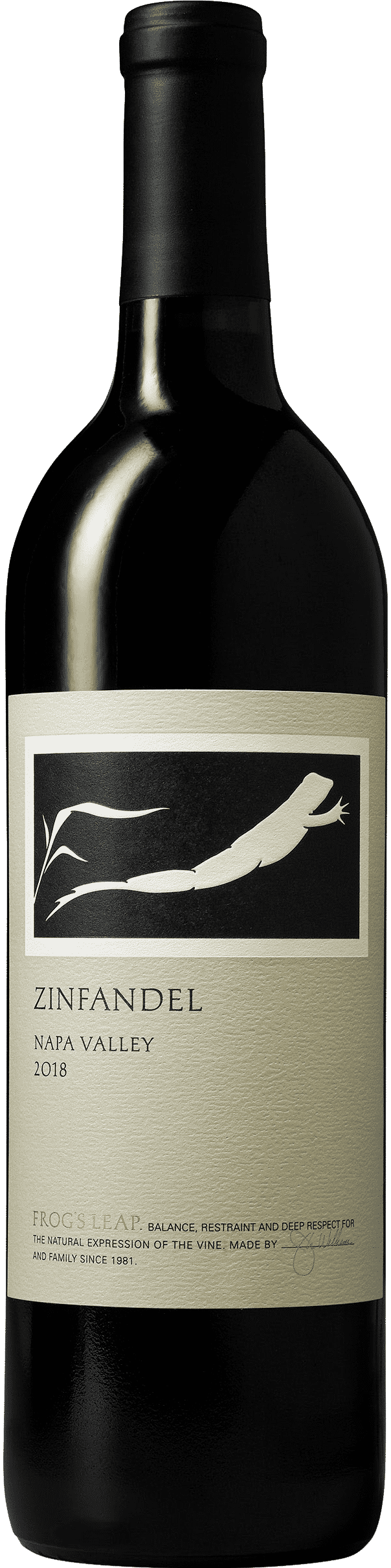 0715962081157 - Frogs Leap Zinfandel 2018