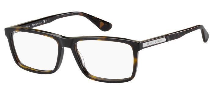 0716736015026 - Herren TH 1549 086 Rahmen von BRILLEN Acetat Havanna  Quadratisch