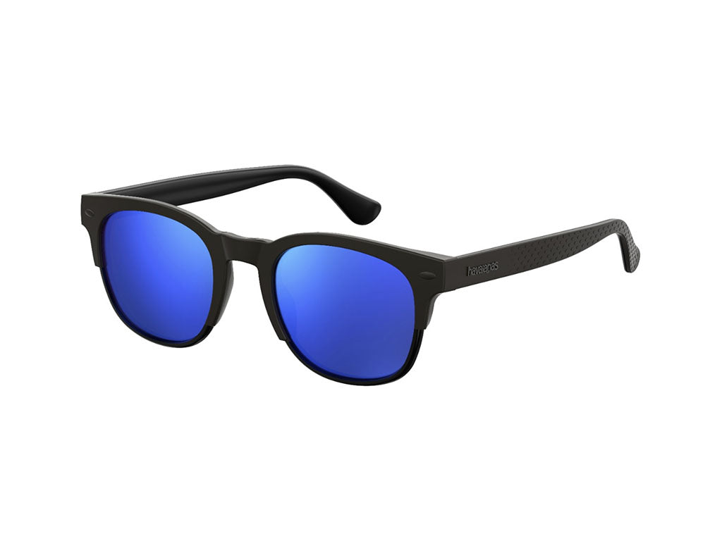 0716736117522 - Unisex Anagra QFU Z0 Gläser SONNENBRILLEN Plastik Schwarz Blau Quadratisch Normal