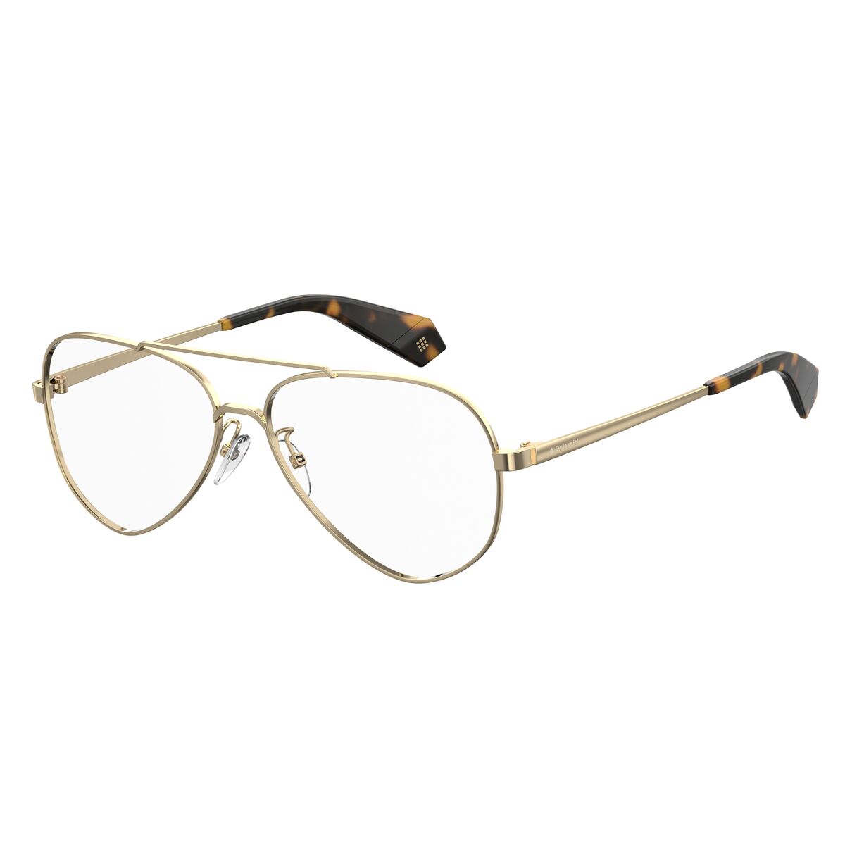 0716736136288 - Unisex Spectacle frame PLD-D358-G-J5G Gold ø 58 mm