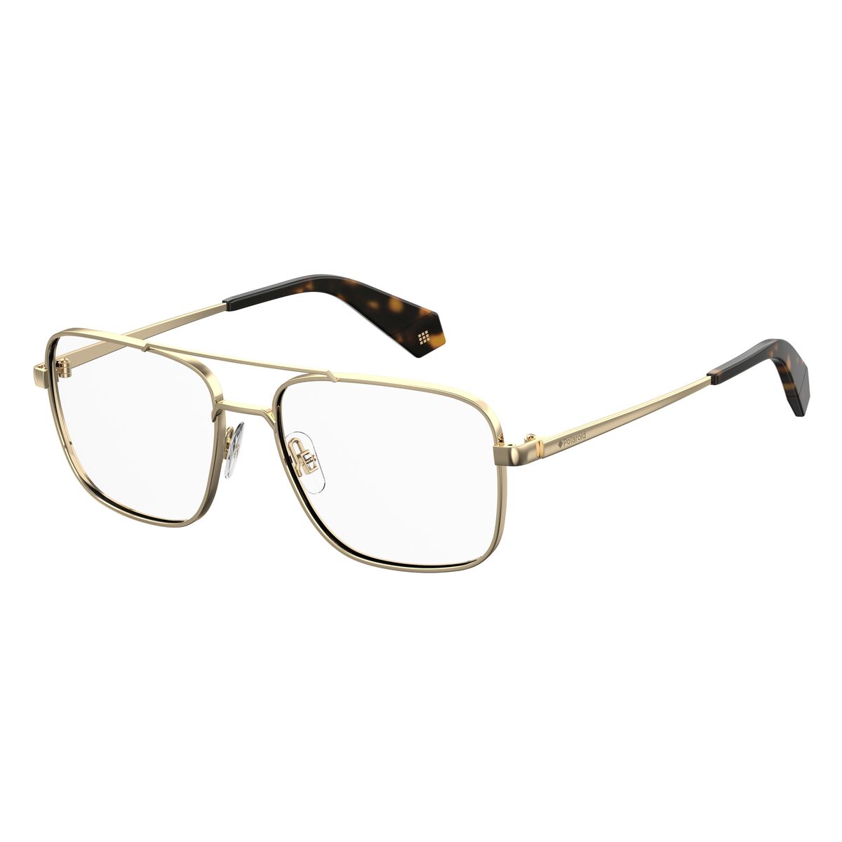 0716736136356 - Unisex Spectacle frame PLD-D359-G-J5G Gold ø 57 mm