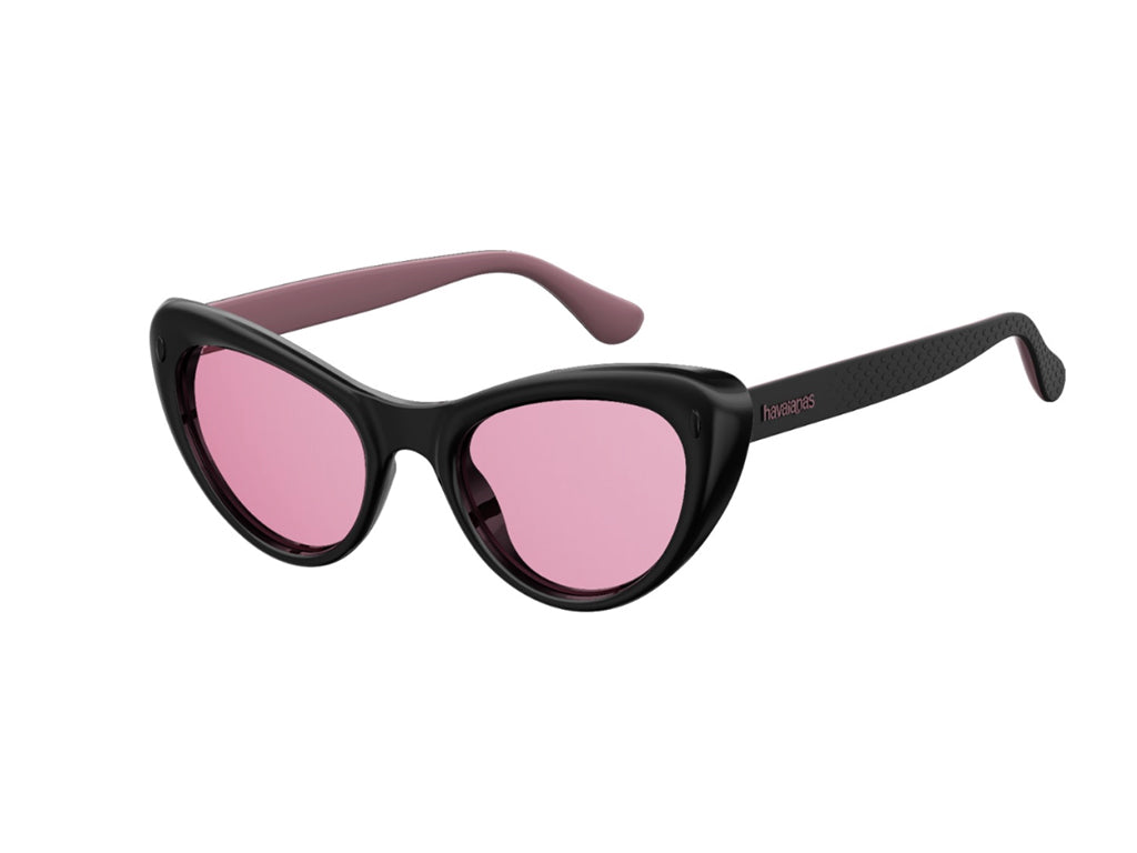 0716736201665 - Damen Conchas 807 U1 Gläser SONNENBRILLEN Plastik Schwarz Rosa Cat Eye Normal