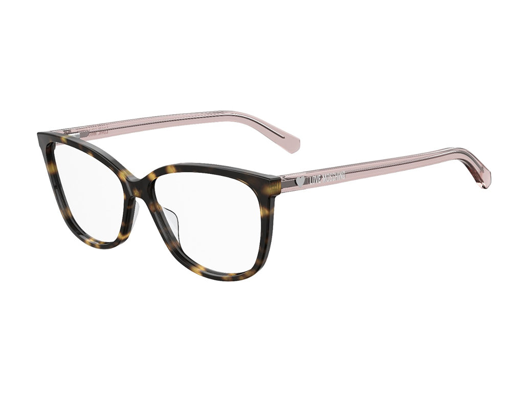 0716736204055 - Damen MOL546 086 Rahmen von BRILLEN Acetat Havanna  Quadratisch