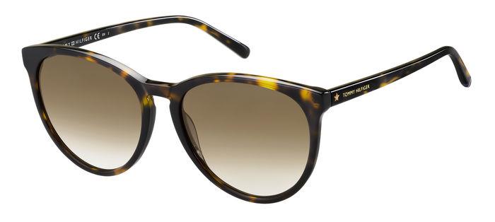 0716736229522 - Damen Th 1724 s 086 ha Gläser SONNENBRILLEN Acetat Havanna Braun Cat Eye  Schattiert