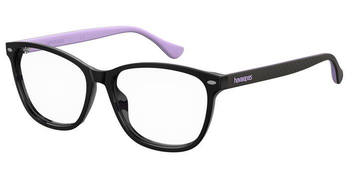 0716736232126 - Damen SAHY V 1X2 Rahmen von BRILLEN Acetat Schwarz   Violett  Cat Eye