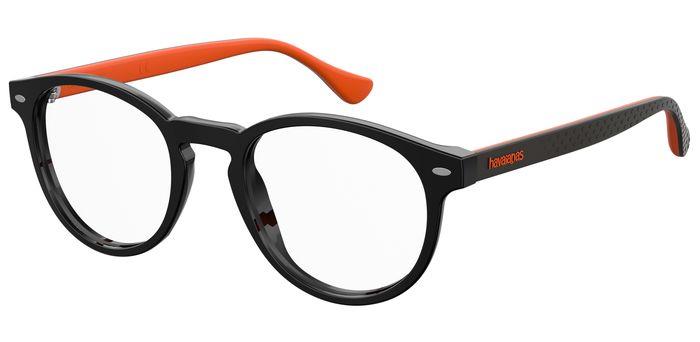 0716736232201 - Unisex TRANCOSO V 8LZ Rahmen von BRILLEN Acetat Schwarz  Rund