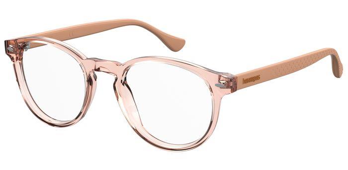 0716736232218 - Unisex TRANCOSO V 9R6 Rahmen von BRILLEN Acetat Rosa  Rund