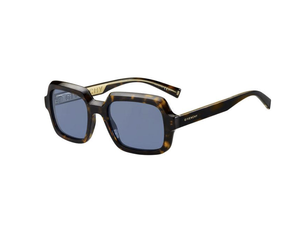 0716736236117 - Damen GV 7153 S 086 KU Gläser SONNENBRILLEN Acetat Havanna Blau Quadratisch