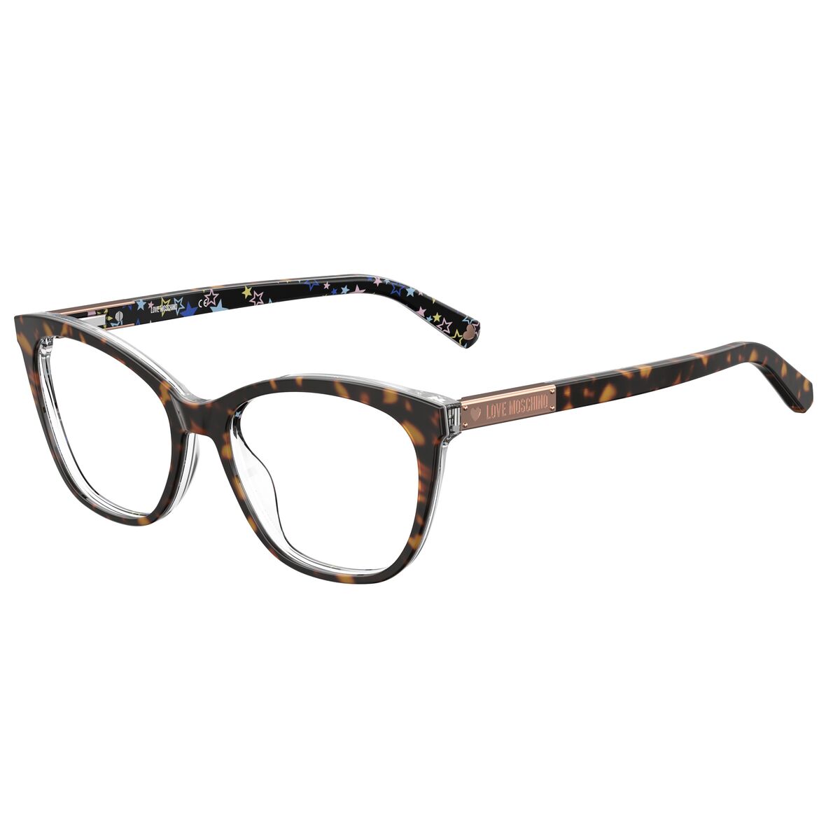 0716736240633 - Damen MOL563 086 Rahmen von BRILLEN Acetat Havanna  Schmetterling