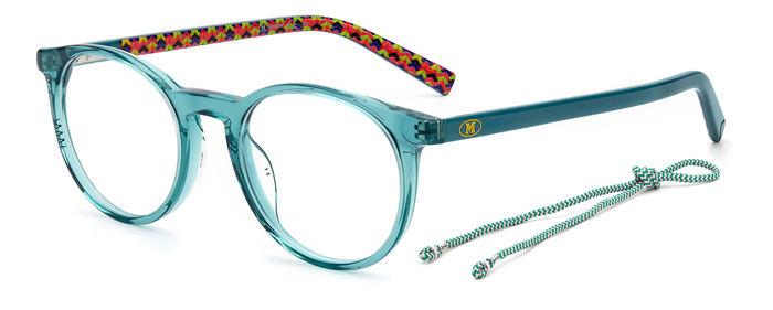 0716736253435 - Damen MMI 0007 ZI9 Rahmen von BRILLEN Acetat Blau  Rund