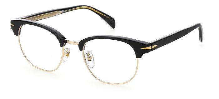 0716736255385 - Herren DB 1012 807 Rahmen von BRILLEN Acetat Schwarz  Rund