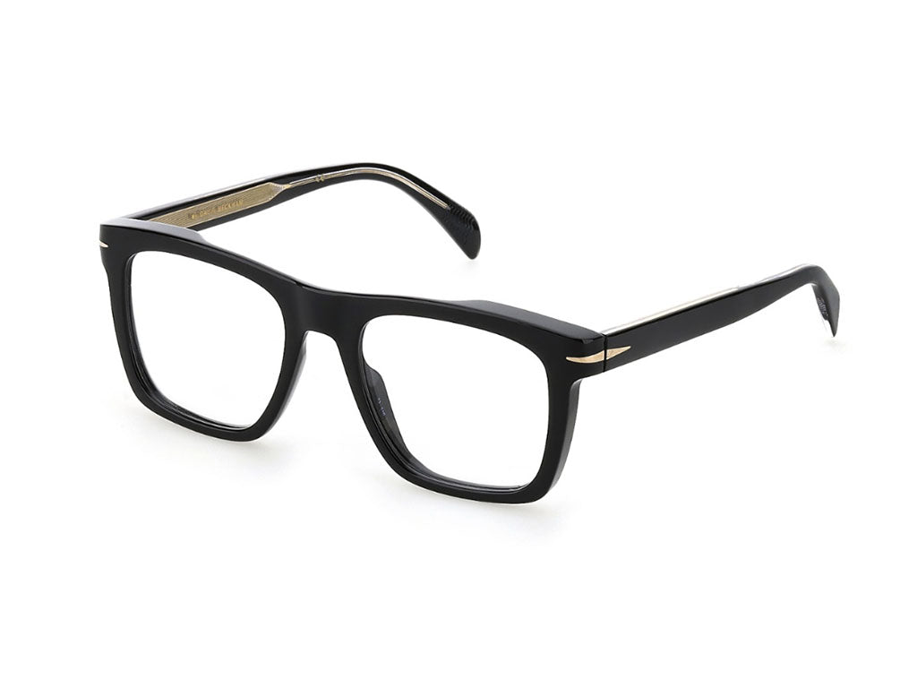 0716736280585 - Herren DB 7020 807 Rahmen von BRILLEN Acetat Schwarz  Quadratisch