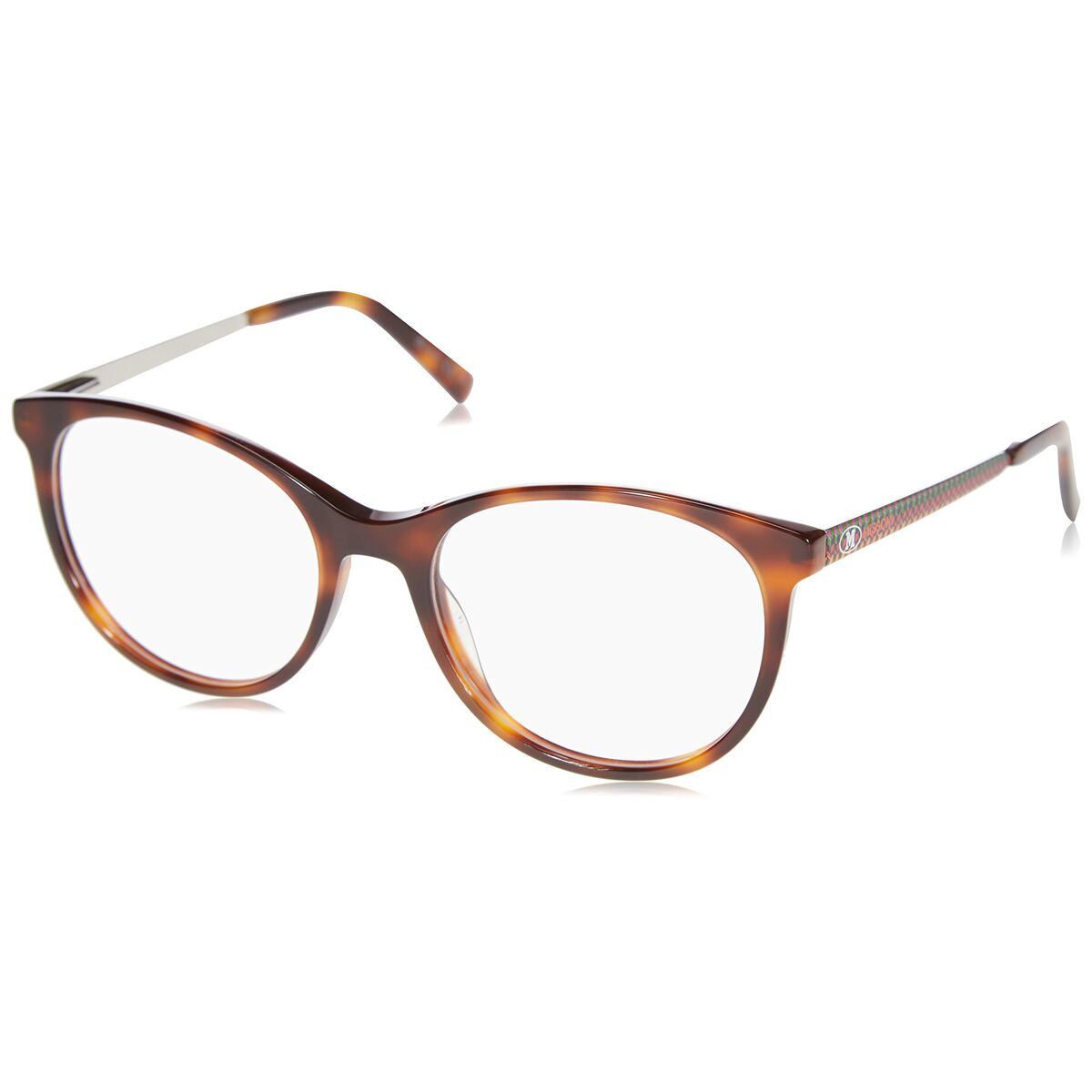 0716736307077 - Damen MMI 0031 086 Rahmen von BRILLEN Acetat Havanna  Rund