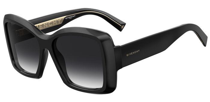 0716736328904 - Damen GV 7186 S 807 9O Gläser SONNENBRILLEN Acetat Schwarz Grau Quadratisch  Schattiert